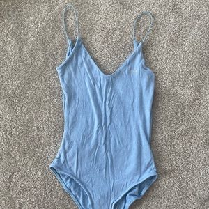 Comfy baby blue bodysuit